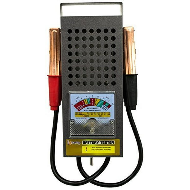 Bastex BT-100 6V/12 100 Amp Battery Load Tester with Heavy Duty Insulated Copper Clips and Carrying Handle for Automotive Repair CECOMINOD082316 Bastex BT-100 6V/12 100 Amp Battery Load Tester with Heavy Duty Insulated Copper Clips and Carrying Handle for Automotive Repair CECOMINOD082316